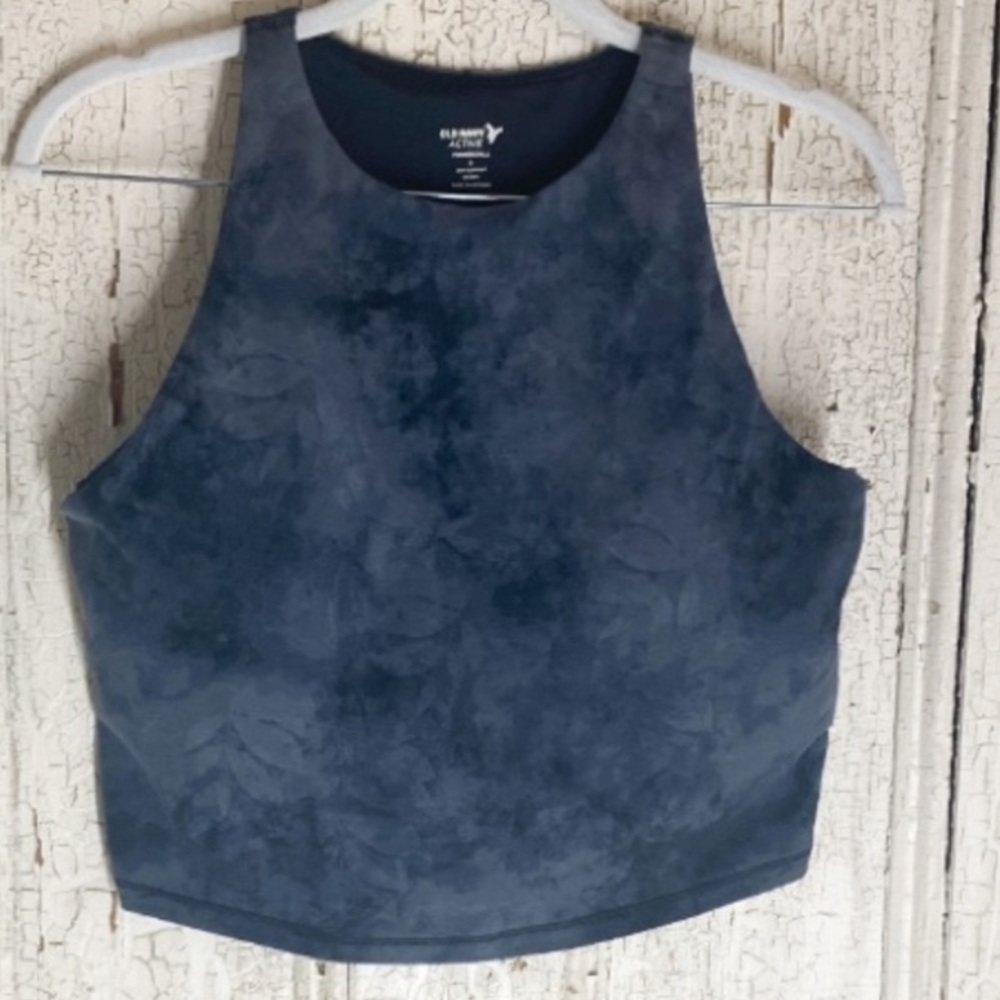 Old Navy Active powersoft longline light support bralette Size Small Tie